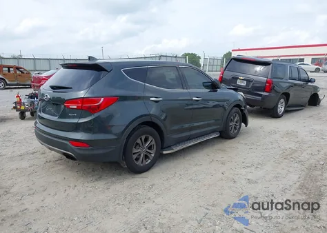 2013 Hyundai Santa Fe Sport from USA, damaged, VIN 5XYZT3LB3DG021275